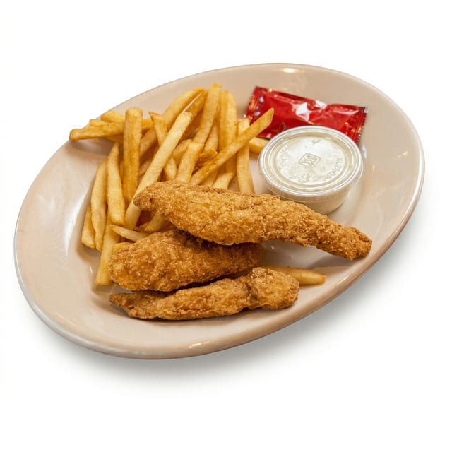 Kids Chicken Fingers.