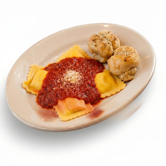 Kids Cheese Ravioli.